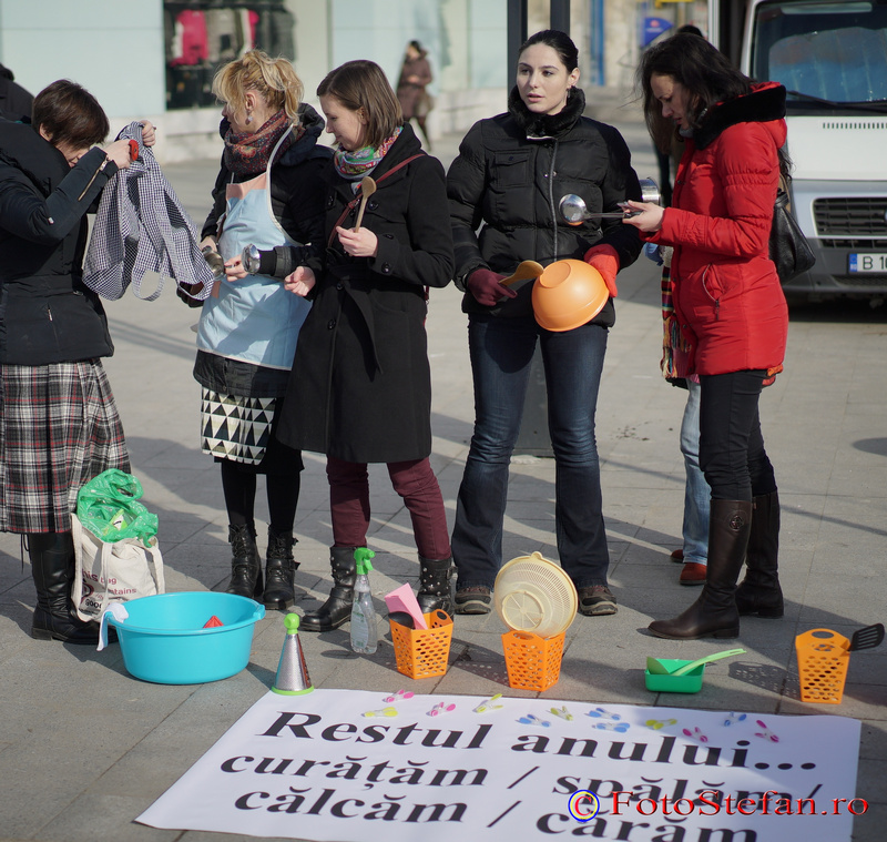 pregatiri protest 8 martie bucuresti piata unirii